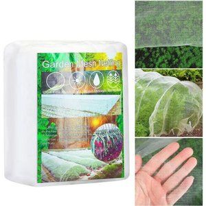 10 x 100 Ft Ultra Fine Garden Mesh Netting Plant Covers Garden Netting